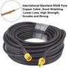 WiFi Antenna Extension Cable 15-Meter(49.2 Ft) Helium Antenna Cable Low-Loss Coaxial Cable RG58 RP SMA Female to RP SMA Male 50ohm SDR Equipment Antenna Ham Radio Antenna Extension Relocation Cable view 4