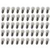 GutReise DC 50pcs E10 1.5V 0.3A Warm White Bulb Light Bulbs Miniature Screw Base (1.5V) view 1