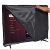 42'' Flat Screen TV -Clear Transparent Waterproof Outdoor Water Resistant Black Cover, Ideal for LCD and Plasma TV - 40.5''W x 4.25''H x 25''H view 1
