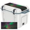 MightySkins (Cooler Not Included) Skin Compatible with OtterBox Venture 45 qt Cooler Lid - Aurora Borealis | Protective, Durable, and Unique Vinyl wrap Cover | Easy to Apply | Made in The USA view 1
