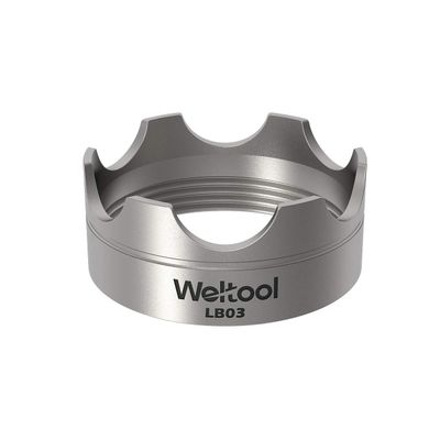 Weltool Flashlight Strike Bezel - 304 Stainless Steel for Maglite C or D Cell flashlights LED ML300L & ML300 LX - Upgrade Maglite Glass Breaker