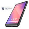 Encased DuraClip Pixel 3 Belt Clip Case, Slim Fit Holster Shell Combo (Rubberized Grip) Smooth Black view 3
