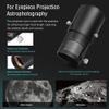 Astromania Telescope Camera Adapter, 2 Inch Extendable Photo Adapter Metal Telescope Accessories for Prime-Focus or Eyepiece-Projection Astrophotography Extended Cylinder for Astronomy Telescopes view 4