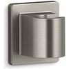 KOHLER 98347-BN Awaken Fixed Wall Bracket, Vibrant Brushed Nickel view 1