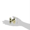 Deltana OK2015U3UNL-L Solid Brass 2-Inch x 1/2-Inch Olive Knuckle Hinge view 2