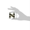Deltana OK2015U3UNL-R Solid Brass 2-Inch x 1/2-Inch Olive Knuckle Hinge view 2