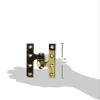 Deltana OK5032BCR003-R Solid Brass 5-Inch x 3 1/4-Inch Olive Knuckle Hinge view 2