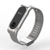 Stainless Steel Watch Strap for Xiaomi Miband 2 - SILVER view 1