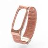 Stainless Steel Watch Strap for Xiaomi Miband 2 - ROSE GOLD view 3