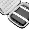 Lacdo Hard Drive Carrying Case for Toshiba Canvio Basics/Toshiba Canvio Flex/Canvio Advance/Canvio Gaming Portable External Hard Drive 1TB 2TB 3TB 4TB HDD Shockproof Travel Bag, Black+Gray view 3