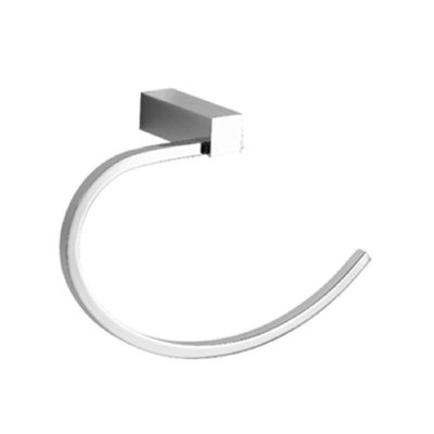 Isenberg XS1008CP Accessories Towel Ring, XS1008, Polished Chrome