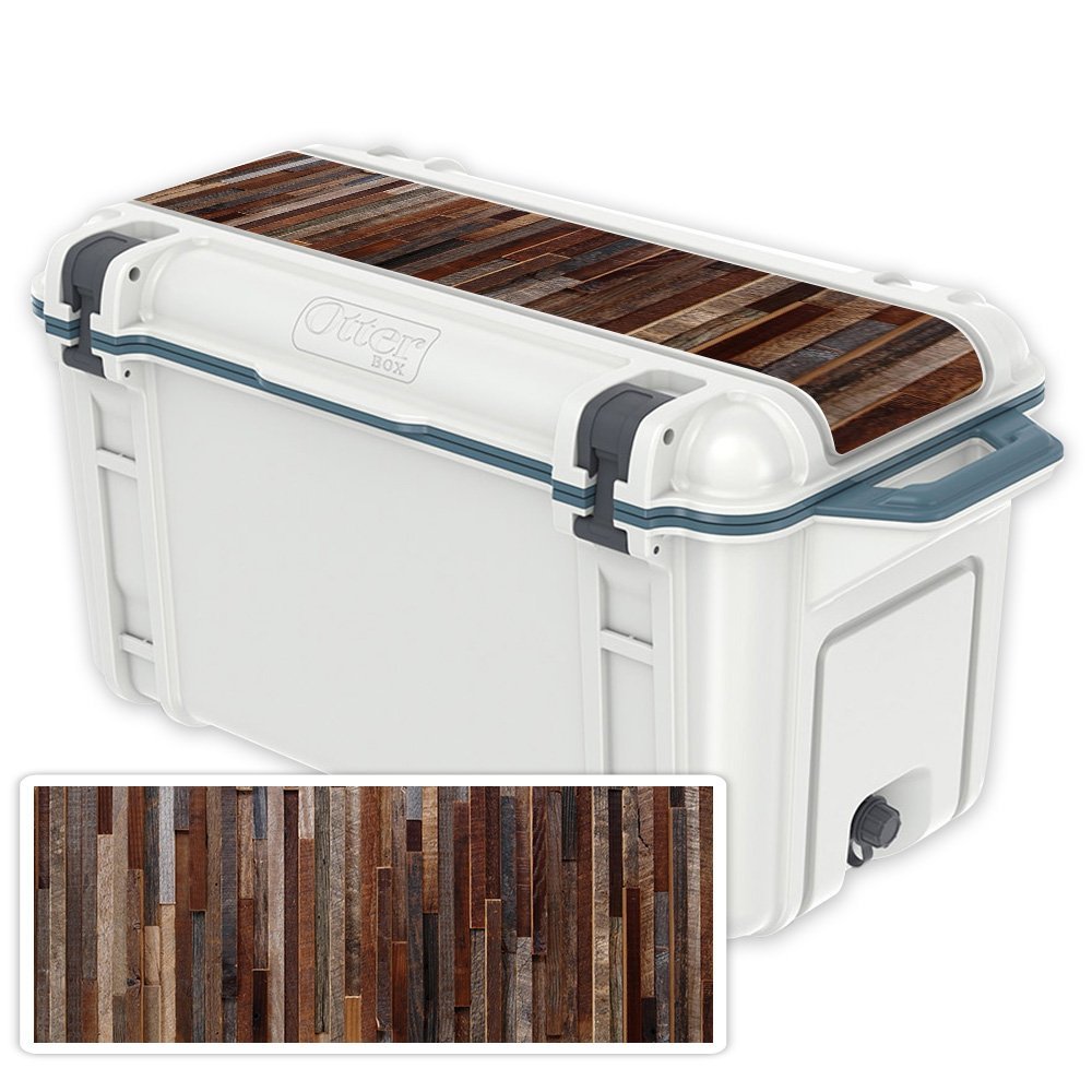 MightySkins (Cooler Not Included) Skin Compatible with OtterBox Venture 65 qt Cooler Lid - Woody | Protective, Durable, and Unique Vinyl Decal wrap Cover | Easy to Apply | Made in The USA
