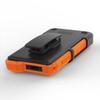 Wireless ProTech Case with Clip Compatible with Sonim XP8 Phone Model XP8800. Heavy Duty Rotating Belt Clip Holster and Durable Flexible Protective Case Combo (Orange) view 3