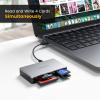 SmartMedia Card Reader Writer All-in-1 USB Universal Multi Card Adapter Slim Hub Read Smart Media, xD, SD, SDHC, SDXC, UHS-I, MMC, MS Pro Duo, CF, MD, Camera Flash Memory Cards For Windows, Mac, Linux view 3