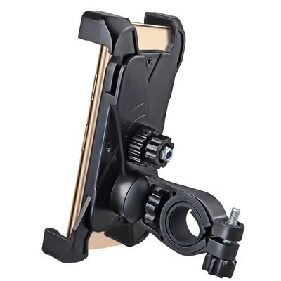 Earea Bike Phone Mount 360 Rotation Bike Phone Mount with Clamp Arms Anti Shake and Stable Bicycle Motorbike Holder for Cell Phones GPS Other Devices Between 4 and 7 Inches