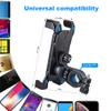 Earea Bike Phone Mount 360 Rotation Bike Phone Mount with Clamp Arms Anti Shake and Stable Bicycle Motorbike Holder for Cell Phones GPS Other Devices Between 4 and 7 Inches view 4