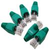 CablesOnline 6-Pack 10/100 4-Pair Ethernet Green Loopback Plugs, TS-UL02-6 view 1