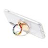 Sonix Embellished Crystal Rhinestone Phone Ring and Stand (Gold, Rainbow) view 4
