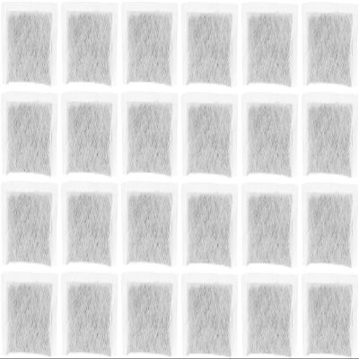 Nispira Replacement Activated Charcoal Water Filter Sachets Compatible with Megahome CO-Z Other Countertop Water Distiller, 24 packs