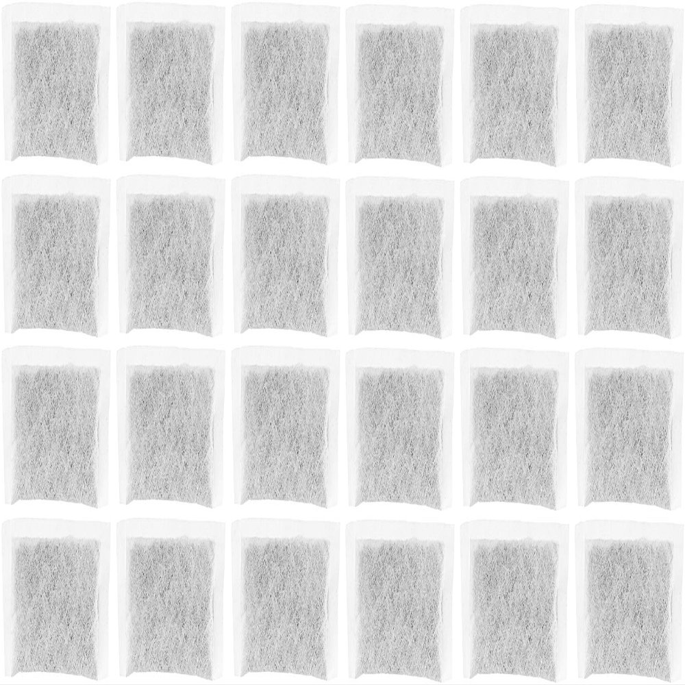 Nispira Replacement Activated Charcoal Water Filter Sachets Compatible with Megahome CO-Z Other Countertop Water Distiller, 24 packs