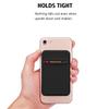 OBVIS Cell Phone Card Holder Stick On Wallet Sleeve, Black, 2 Pack view 4