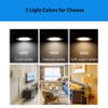 LED Puck Lights Wired Recessed Under Cabinet Lighting Dimmable,2.4In Cutout Halogen Bulb Retrofit,12V Under Counter Light Fixtures for Kitchen,Shelf Lamp,3000K Warm White Round Cabinet Lights,3pcs view 3