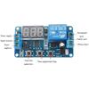 Comidox 1Pcs Automation DC 12V Time Delay Relay Module LED Display Digital Delay Timer PLC Delay Time Control Switch 0.1Sec to 999Min Adjustable view 2