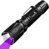 DaskFire 2 in 1 Blacklights Flashlight, UV 395nm Ultraviolet Torch Light High Lumen for Home Security, Outdoor Camping Cycling Hiking, Scorpion Hunting, Pet Urine Stain Detect, Car Fuel Leak view 1