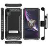 Beyond Cell Trishield Series Compatible With iPhone XR Case/ Military Grade Rugged Cover + [Metal Kickstand]+[Belt Clip Holster] Compatible With Apple iPhone XR 6.1 (2018)-Black view 2