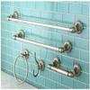 4-Pc Bathroom Accessories Set in Brushed Nickel view 2