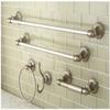 4-Pc Bathroom Accessories Set in Brushed Nickel view 3