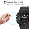 Youniker 3 Pack Compatible for GA100 Screen Protector Tempered Glass for GA-100 Watch Screen Protector Foils Glass Anti-Scratch Anti-Fingerprint Bubble Free view 3