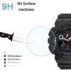 Youniker 3 Pack Compatible for GA100 Screen Protector Tempered Glass for GA-100 Watch Screen Protector Foils Glass Anti-Scratch Anti-Fingerprint Bubble Free view 4
