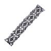 VIQIV Skull Bands Compatible with Apple Watch Ultra Band 42mm 44mm 45mm 49mm iWatch Series SE 9 8 7 6 5 4 3 2, Diamond Rhinestone Stainless Steel Metal Bracelet Wristband Strap for Halloween Men women view 3