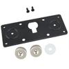 Icom IC-2730A Accessory Bundle - 4 Items - Includes Face Plate Mounting Bracket with Suction Cup Mounting Base, Radio Body Mounting Bracket and Ham Guides TM Quick Reference Card view 2