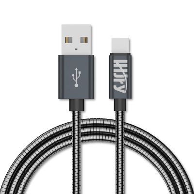 USB Type C Cable, Metal Braided 6.6 ft 2 Pack Durable USB-A to USB-C Charging Cable, Fast Charger Cord for Samsung Galaxy S21 S20+ S10 S9 S8 A51 Note PS5 Controller Pixel