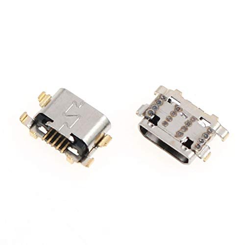 ePartSolution Replacement for Motorola Moto G6 Play XT1922 Micro USB Charger Charging Port Dock Connector USB Port USA (2pcs)