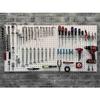 Tempered Wood Pegboard TPB-4W 24-Inch W x 48-Inch H x 1/4-Inch D Custom Painted Heavy Duty Round Hole Pegboards, Blissful White view 4