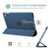 ProCase Smart Case for iPad Air 2 2014, Ultra Slim Lightweight Stand Protective Case Shell with Translucent Frosted Back Cover for iPad Air 2nd (A1566 A1567) -Navy view 3