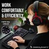Das Keyboard 4 Professional Wired Mechanical Keyboard, Cherry MX Brown Mechanical Switches, 2-Port USB 3.0 Hub, Volume Knob, Aluminum Top (104 Keys, Black) view 3
