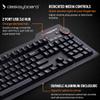Das Keyboard 4 Professional Wired Mechanical Keyboard, Cherry MX Brown Mechanical Switches, 2-Port USB 3.0 Hub, Volume Knob, Aluminum Top (104 Keys, Black) view 4