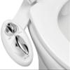 LUXE Bidet NEO 180 - Dual Nozzle, Self-Cleaning, Non-Electric Bidet Attachment for Toilet Seat, Adjustable Water Pressure, Rear & Feminine Wash, with Lever Control (White) view 1