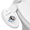 LUXE Bidet NEO 110 - Single Nozzle, Non-Electric Bidet Attachment for Toilet Seat, Adjustable Water Pressure, Rear Wash (White) view 1