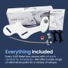 LUXE Bidet NEO 110 - Single Nozzle, Non-Electric Bidet Attachment for Toilet Seat, Adjustable Water Pressure, Rear Wash (White) view 2