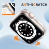 [2 Pack] Bumper Case for Apple Watch SE3/SE2/SE/Series 6/5/4 44mmClearBlack view 4
