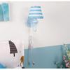 ZJZTD Plug-in Children's Wall Lamp E14 Retro Bedroom Bedside Metal and Cloth Shade Wall Sconces view 3