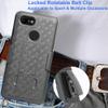 Ailiber for Google Pixel 3 Stand Case, Belt Clip, Screen Protector-Black view 4