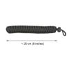 FoRapid 550 Paracord Adjustable Wrist Strap for DSLR, Compact Cameras (Black) view 3