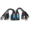Evertech 10 Pairs 8MP HD-CVI/TVI/AHD/CVBS Passive Video Audio Power Balun Data Transmitter via UTP Cable view 1