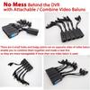 Evertech 10 Pairs 8MP HD-CVI/TVI/AHD/CVBS Passive Video Audio Power Balun Data Transmitter via UTP Cable view 4